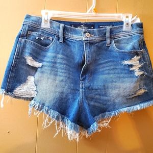 Hollister jean shorts